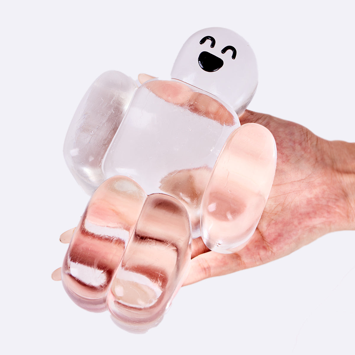 Jumbo Clear Robot Taba Squishy - Image 4