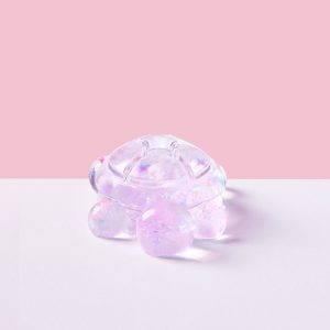 Blingbling Purple Turtle Taba Squishy