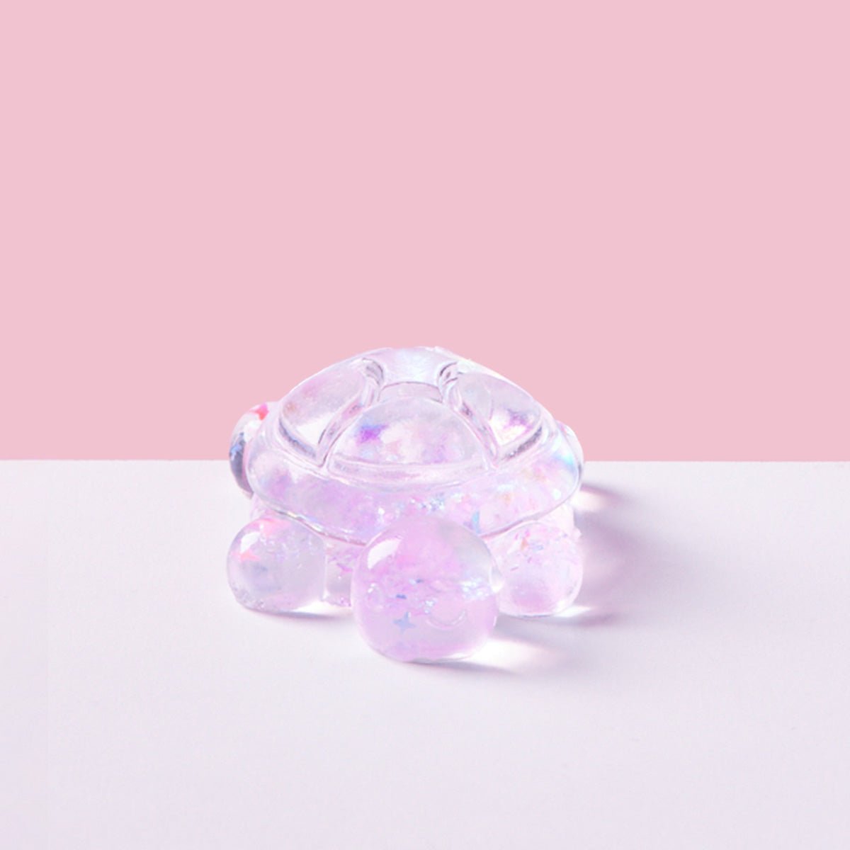 Blingbling Purple Turtle Taba Squishy