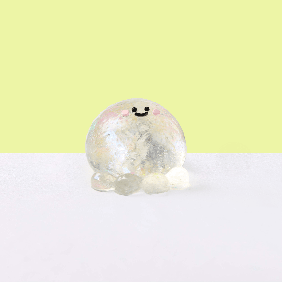 Blingbling Transparent-colorful Octopus Taba Squishy