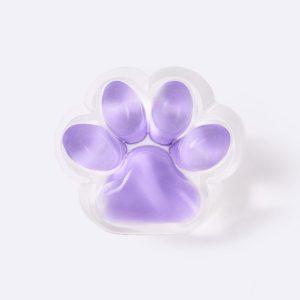 Nested Crystal-purple Paw Taba Squishy