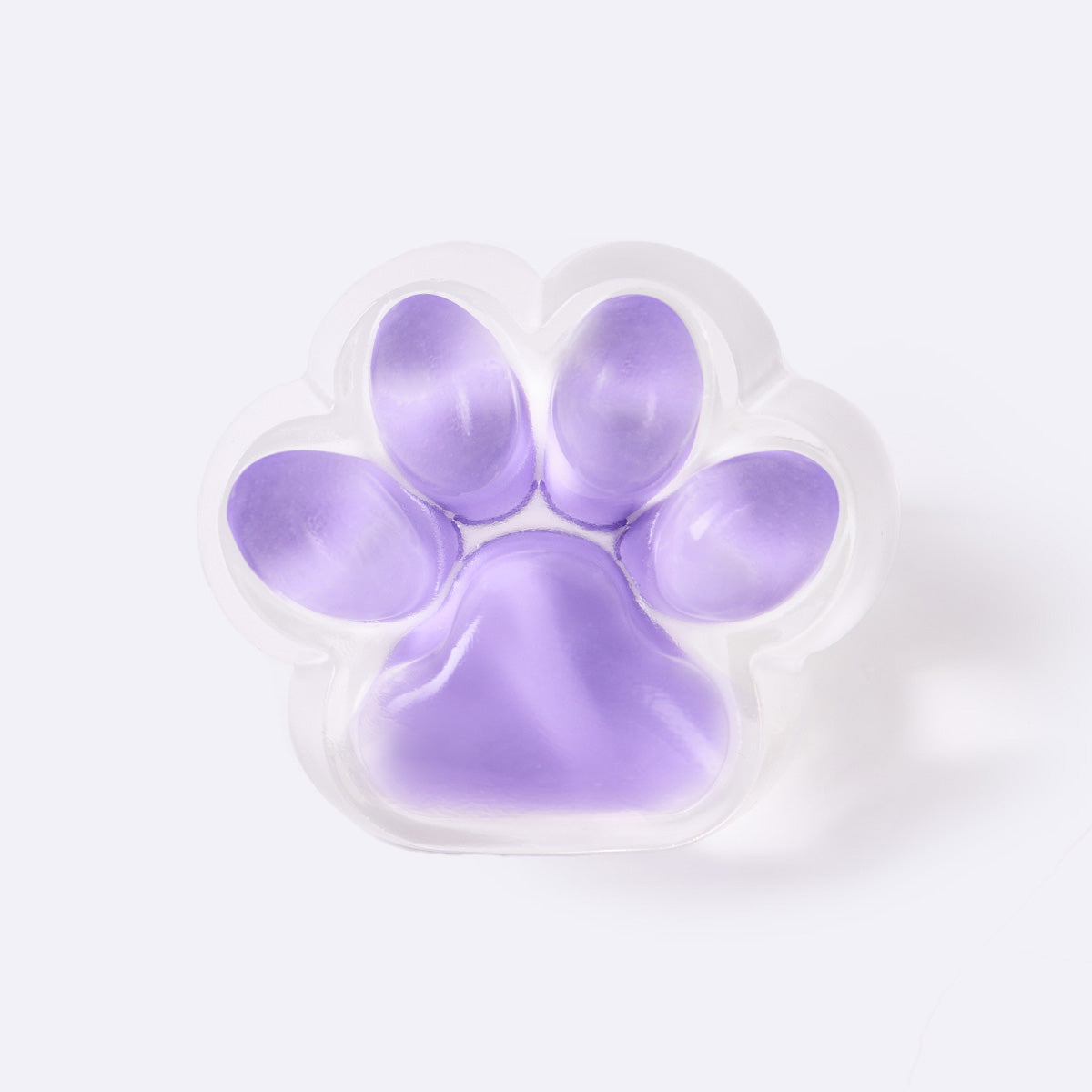 Nested Crystal-purple Paw Taba Squishy