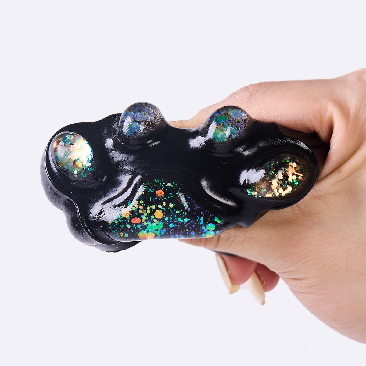 100g Black-bling Paw Taba Squishy - Image 2