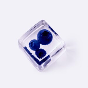 Nested Triple Blueberry Ice Cube Taba Squishy