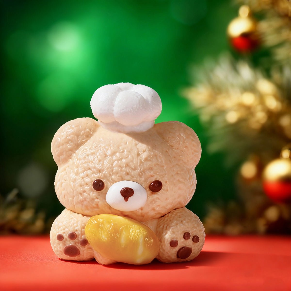 Knitted Chef Bear Taba Squishy - Image 2