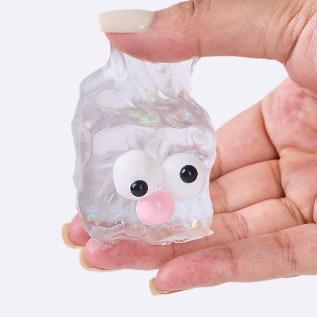 Funny Transparent-colorful Ice Cube Taba Squishy - Image 5