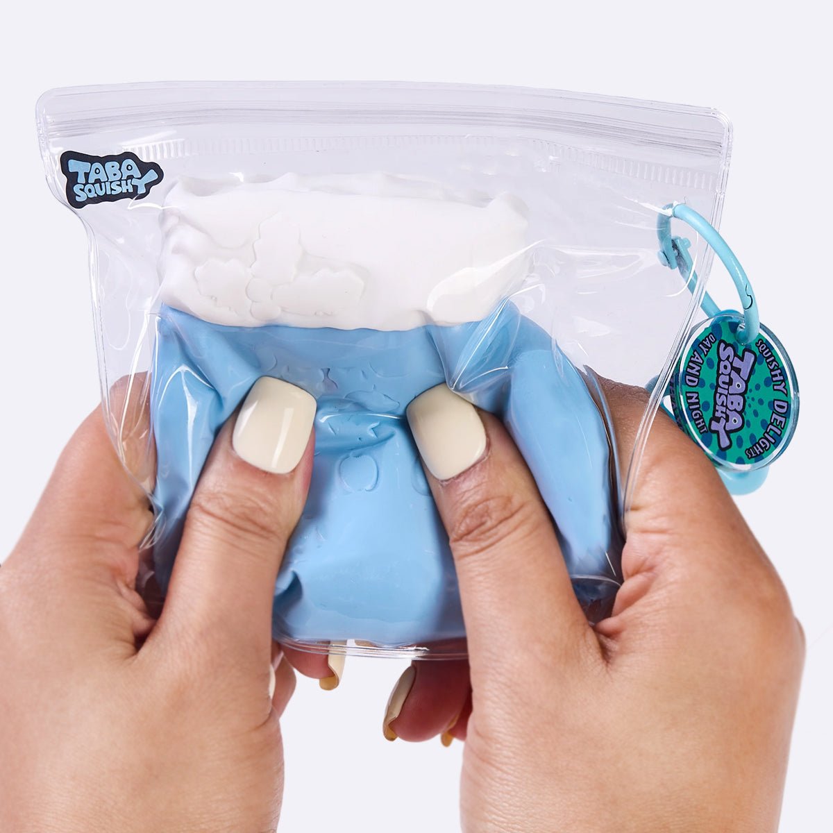 Light Blue Snow Boot Taba Squishy - Image 5