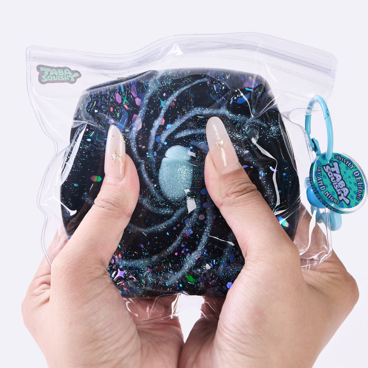 Nested Blue Space Ice Cube Taba Squishy - Image 5