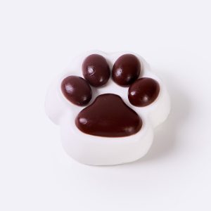 45g White-choco Paw Taba Squishy