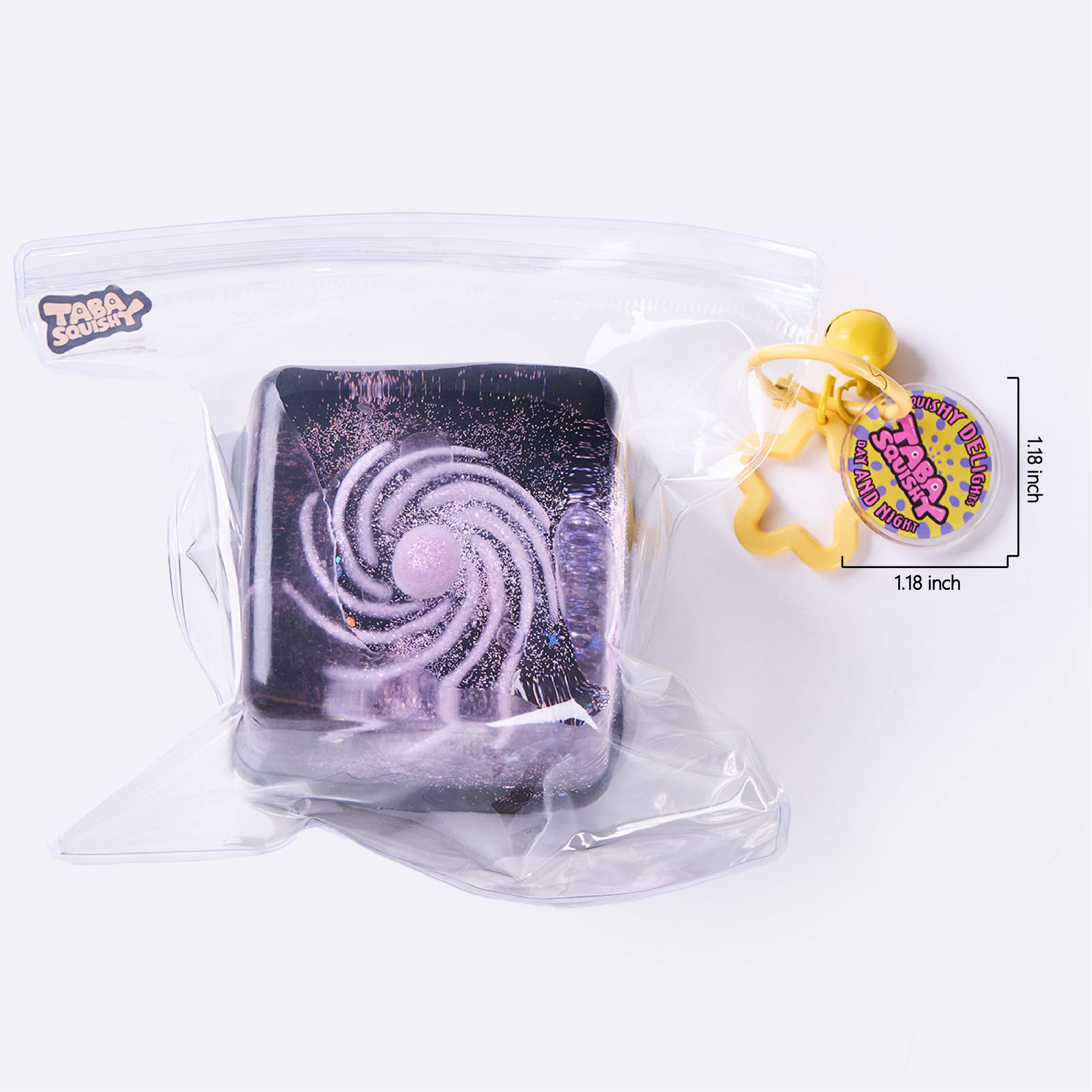 Nested Purple Space Ice Cube Taba Squishy - Image 6