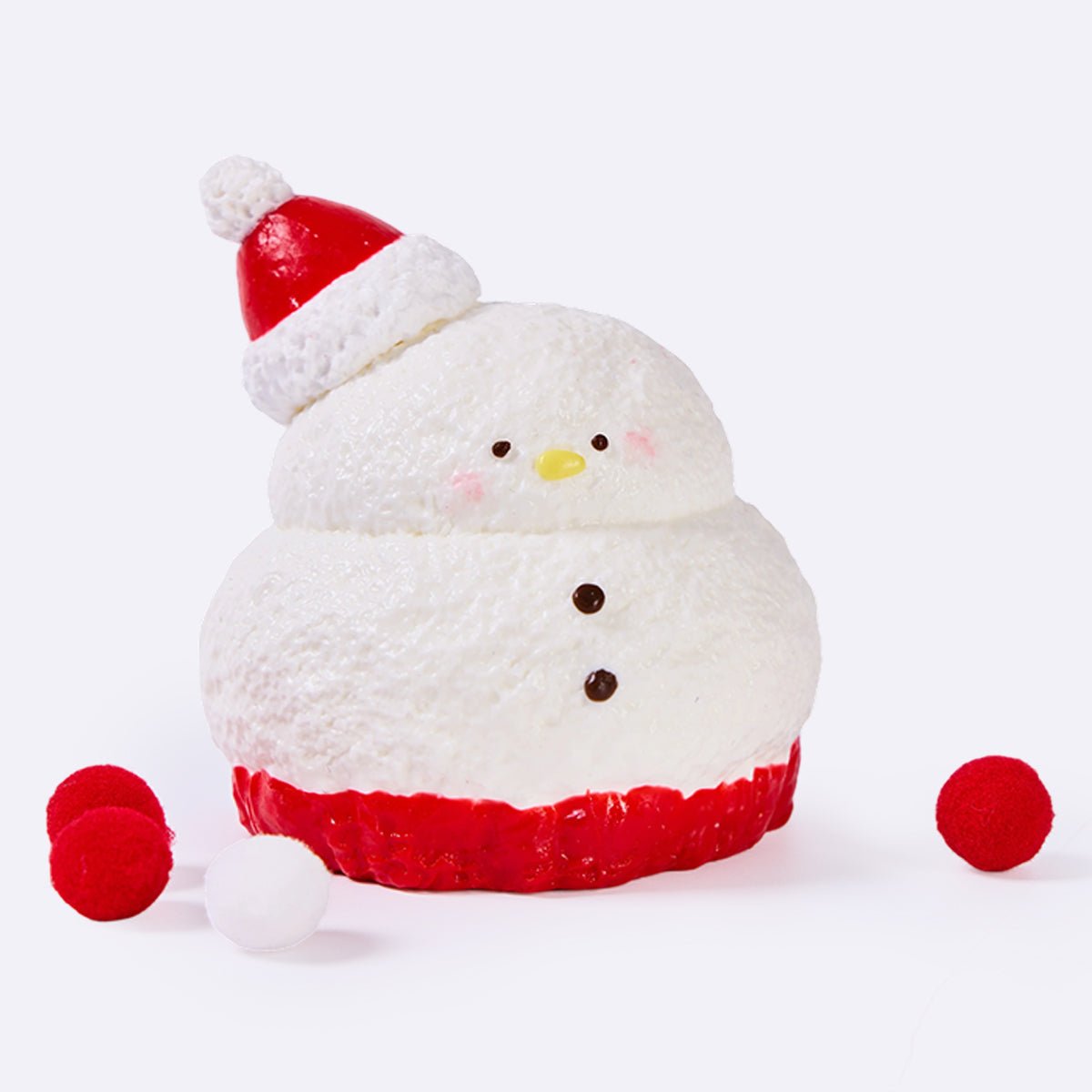 Chubby Snowman Taba Squishy - Image 2