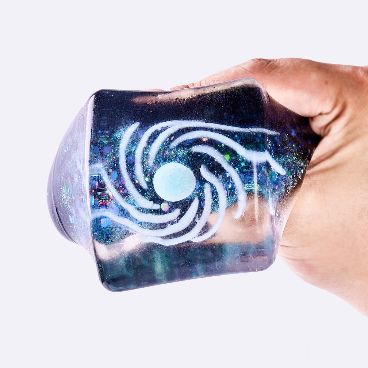 Nested Blue Space Ice Cube Taba Squishy - Image 3