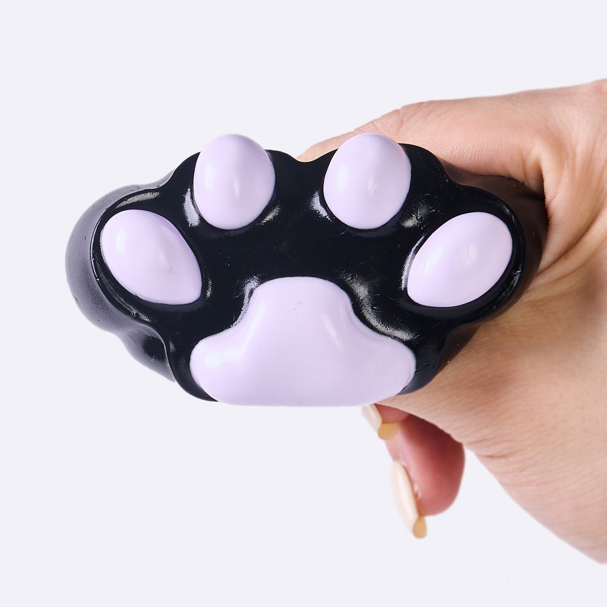 100g Black-purple Paw Taba Squishy - Image 2