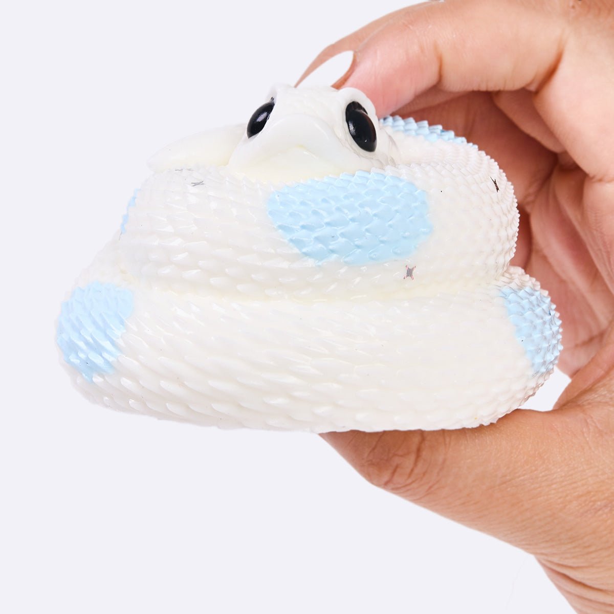 White-blue Snake Taba Squishy - Image 4