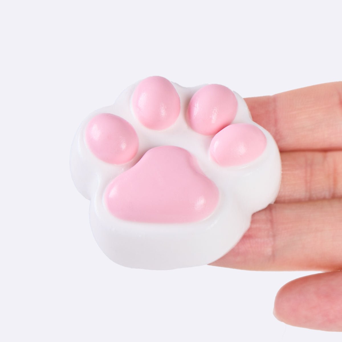 45g White-pink Paw Taba Squishy - Image 4
