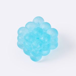 Glitter Blue Ice Cube Taba Squishy
