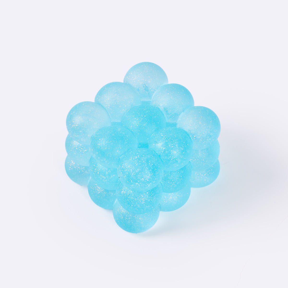 Glitter Blue Ice Cube Taba Squishy