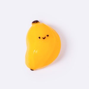 Yellow Cute Banana Taba Squishy - Playdough Like