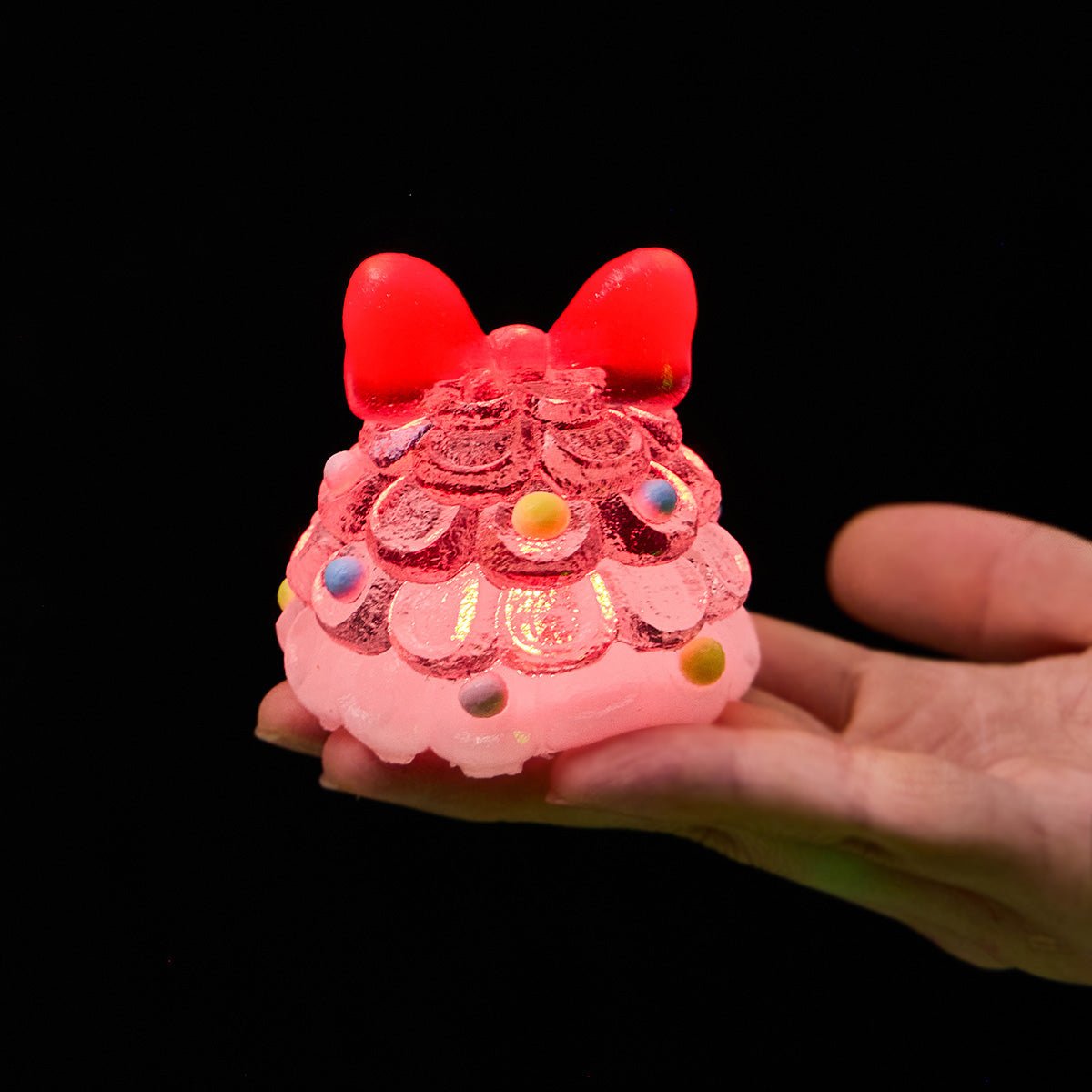 Xmas Tree with Red Light Taba Squishy - Image 3